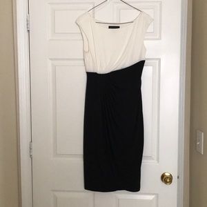 SEXY & SOPHISTICATED White & Black Dress